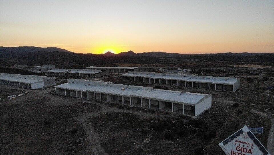 Ezine Gıda İhtisas OSB’de ilk fabrika kasım ayında açılıyor