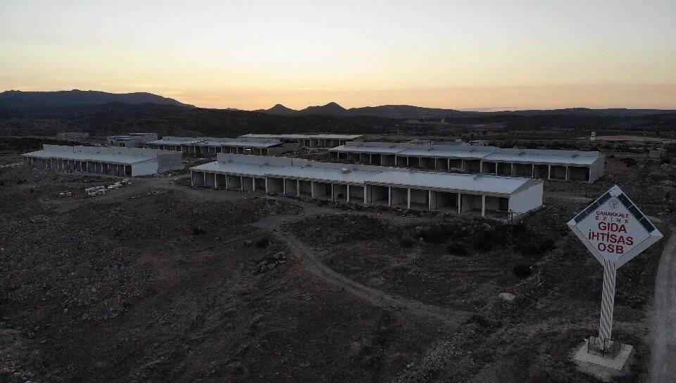 Ezine Gıda İhtisas OSB’de ilk fabrika kasım ayında açılıyor