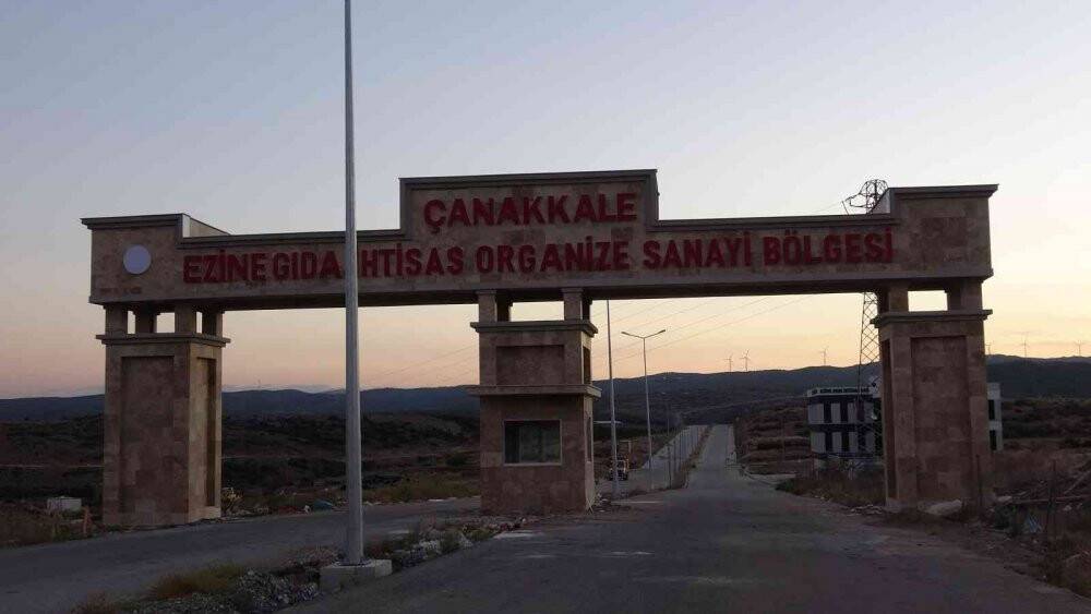 Ezine Gıda İhtisas OSB’de ilk fabrika kasım ayında açılıyor