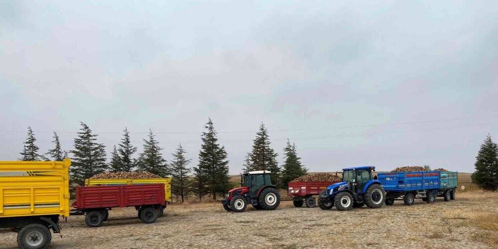 Kulu’da pancar alım kantarı açıldı