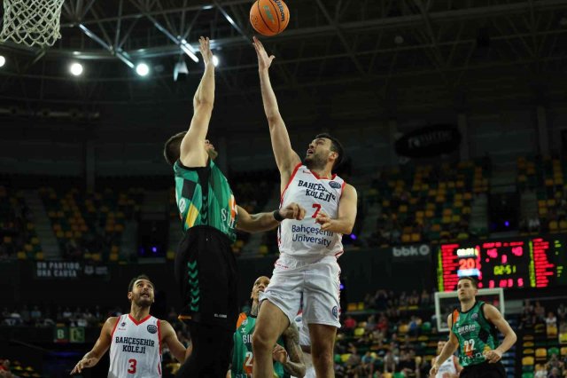 Basketbol Şampiyonlar Ligi: Bilbao: 80 - Bahçeşehir Koleji: 66