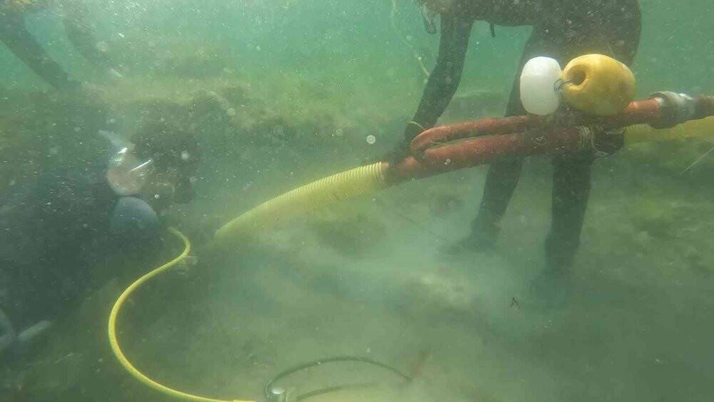 Marmara Denizi’ndeki batık Kibatos Kalesi’nin keşfi için tarihi dalışlar