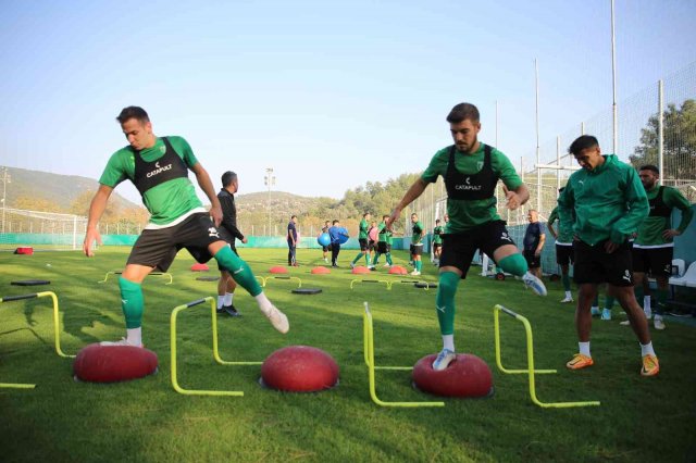 Bodrumspor, Bandırmaspor maçına galibiyet hedefi ile hazırlanıyor