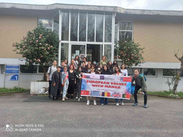 Eskişehir Mustafa Kemal Atatürk Mesleki ve Teknik Anadolu Lisesi, ‘İki Erasmus + Projesi’nin kapanışını yapıyor