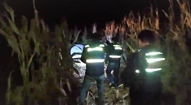 Emlakçıdan çalınan otomobil ve bilgisayarlar tarladaki mısırların arasında bulundu