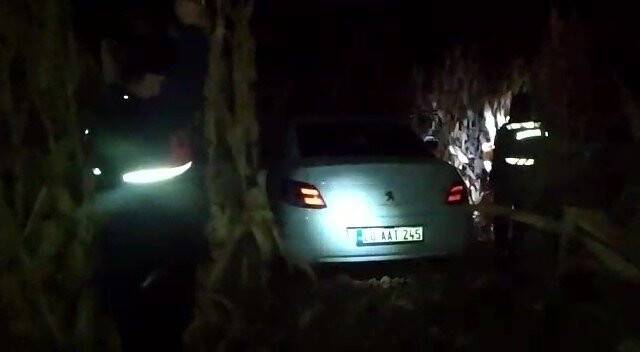Emlakçıdan çalınan otomobil ve bilgisayarlar tarladaki mısırların arasında bulundu