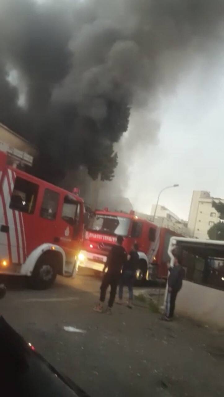 Pendik’te krom kaplama imalathanesinde korkutan yangın