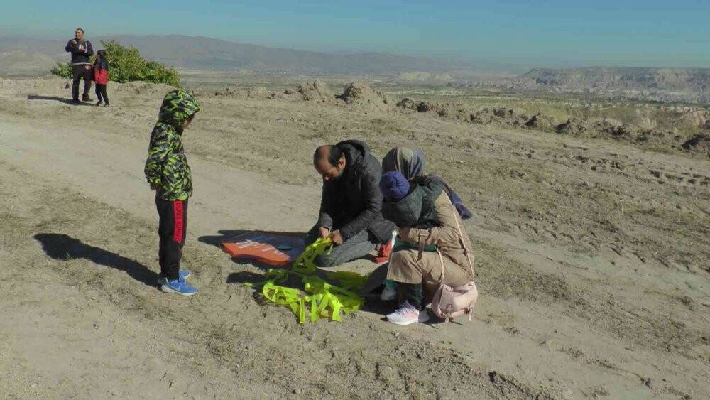 Uçurtma şenliğinde küçük büyük herkes eğlendi