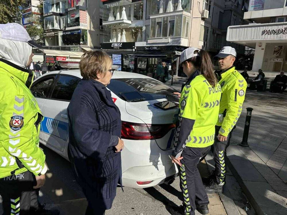 Dron destekli trafik denetiminde kural tanımayan sürücülere ceza yağdı