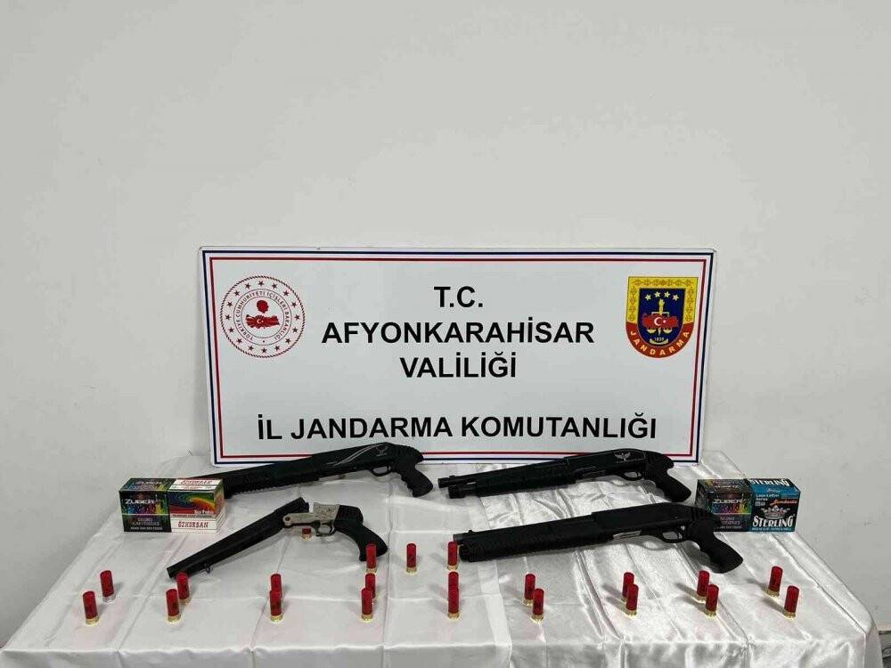 Düğün magandası  4 pompalı tüfekle yakalandı