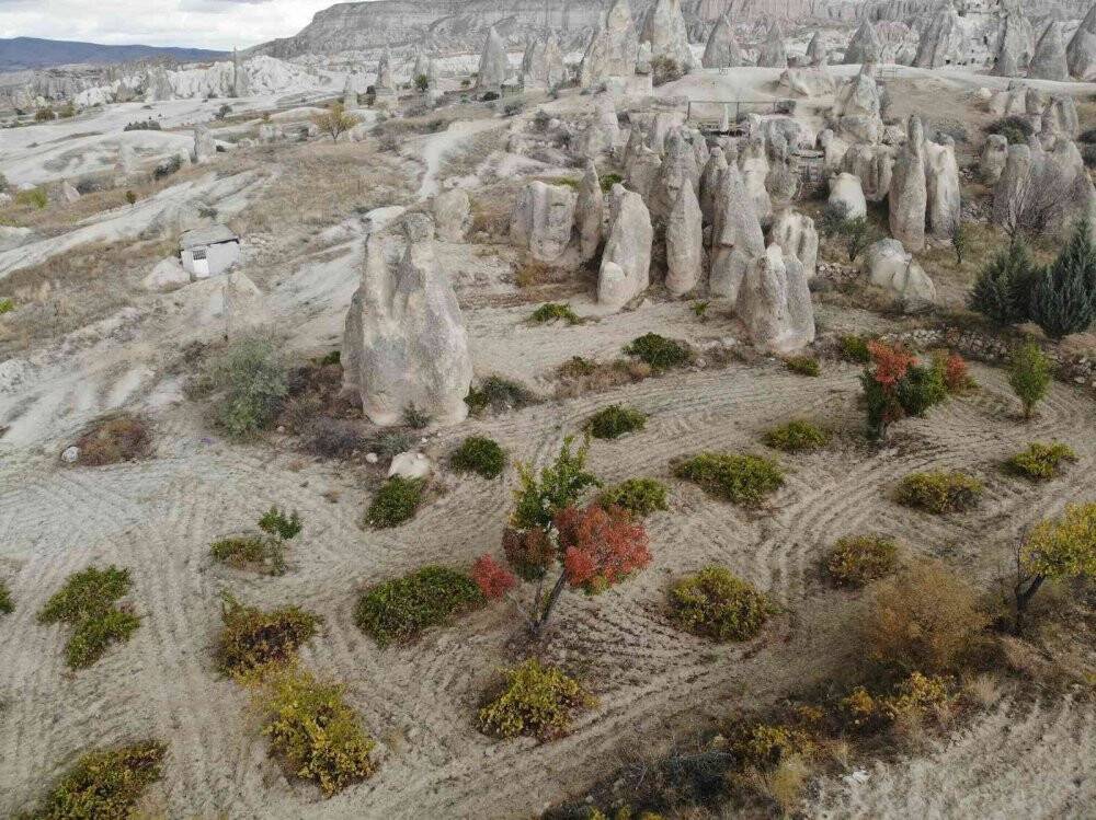 Kapadokya’da sonbahar güzelliği
