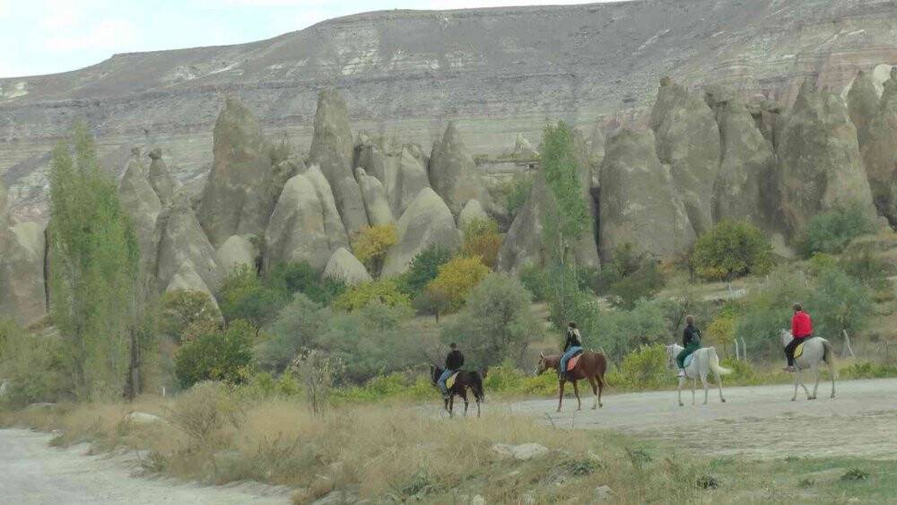 Kapadokya’da sonbahar güzelliği
