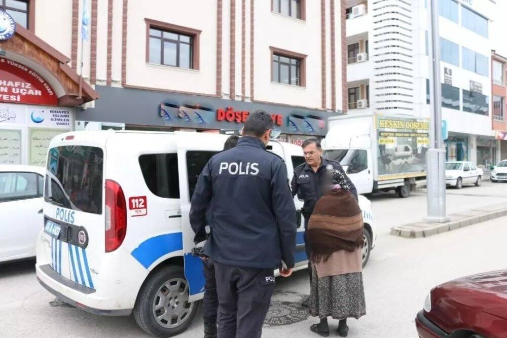 Polisten dilenci operasyonu