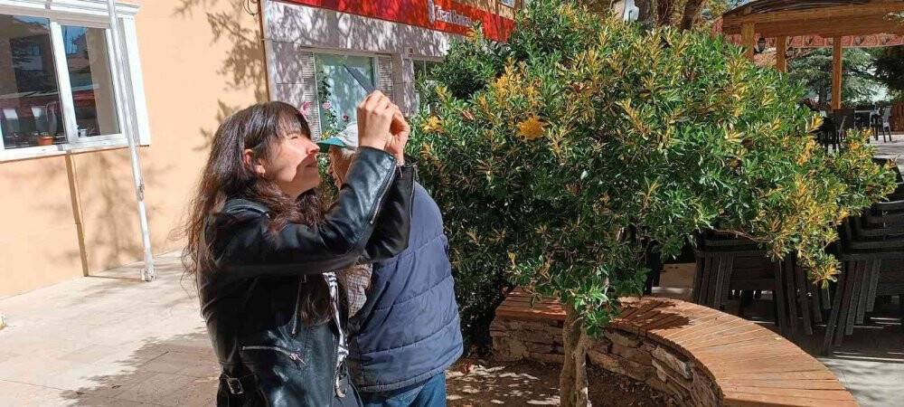 Parçalı güneş tutulması Denizli’den de izlendi