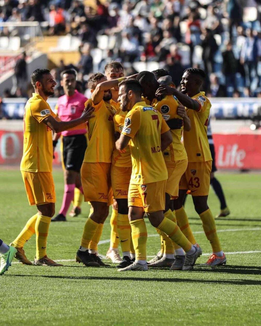 Kayserispor 3 maçtır kaybetmiyor