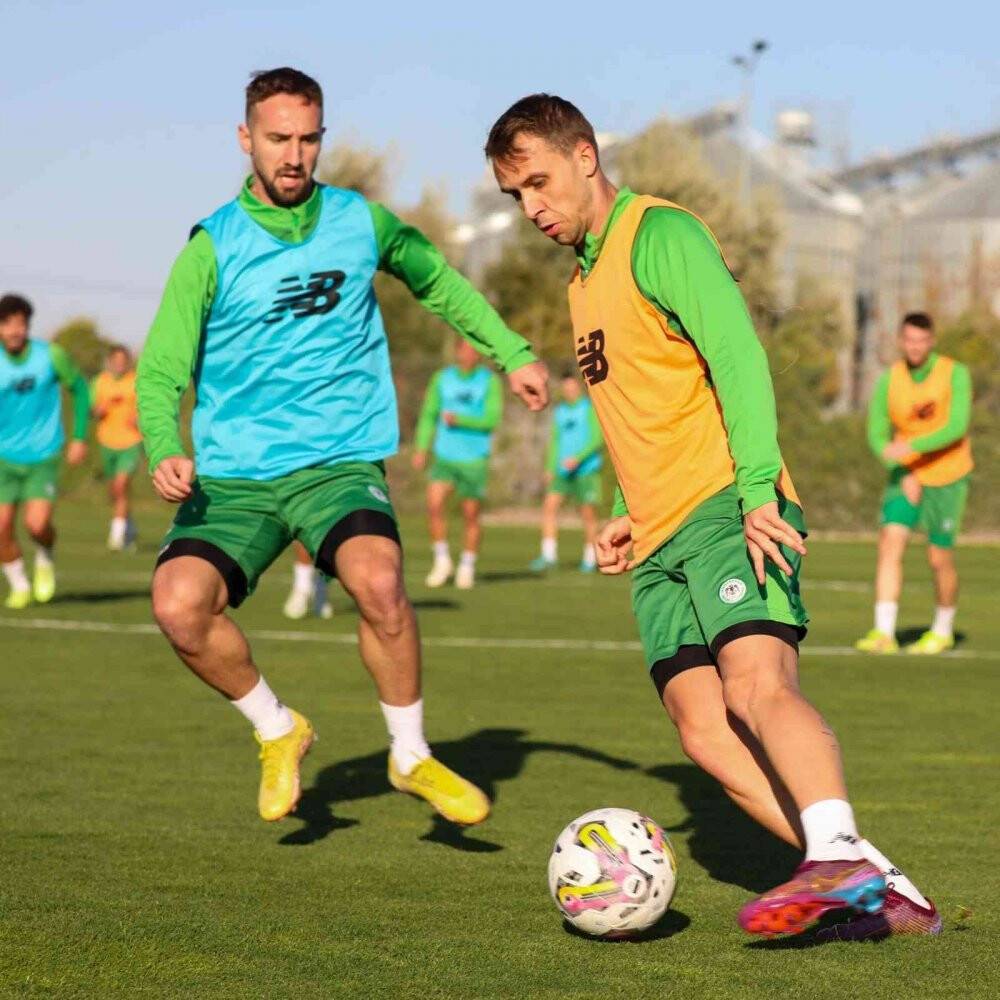 Konyaspor, Kasımpaşa maçı hazırlıklarına devam ediyor