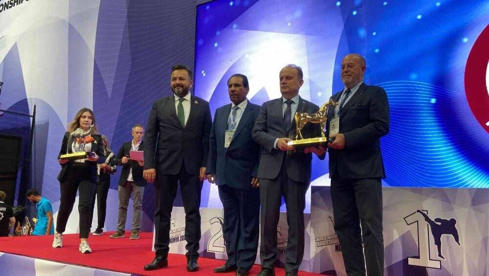 Dünya Ümit Genç U21 Karate Şampiyonası’nın açılış seremonisi yapıldı