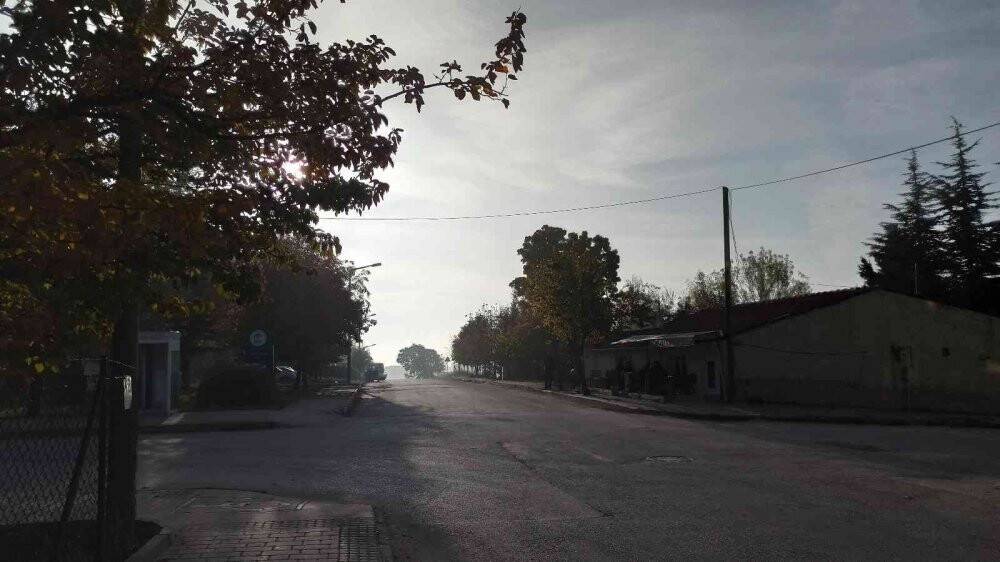 Eskişehir’de sis etkili oldu