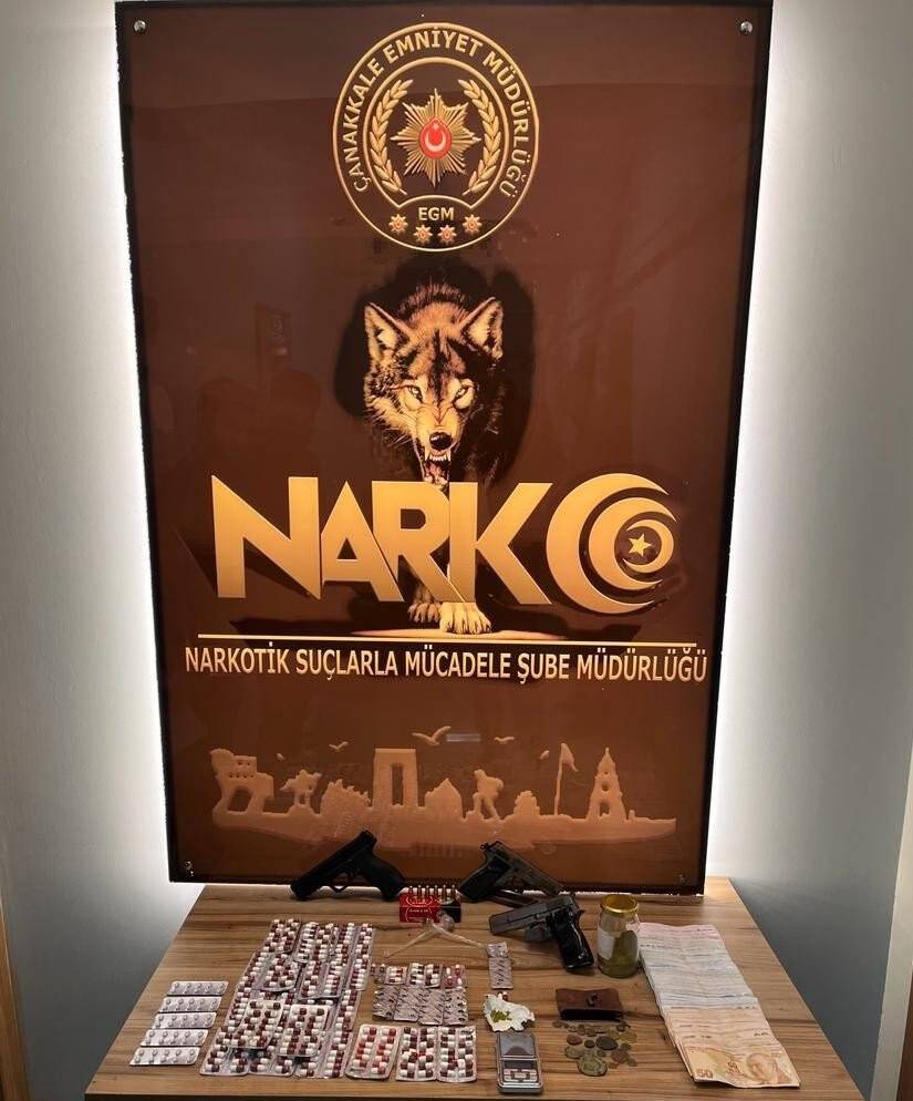 Çanakkale’de uyuşturucu operasyonu: 30 gözaltı