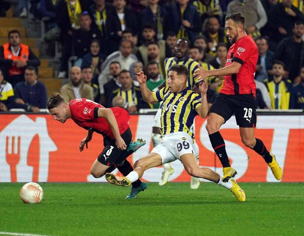 UEFA Avrupa Ligi: Fenerbahçe: 3 - Rennes: 3 (Maç sonucu)