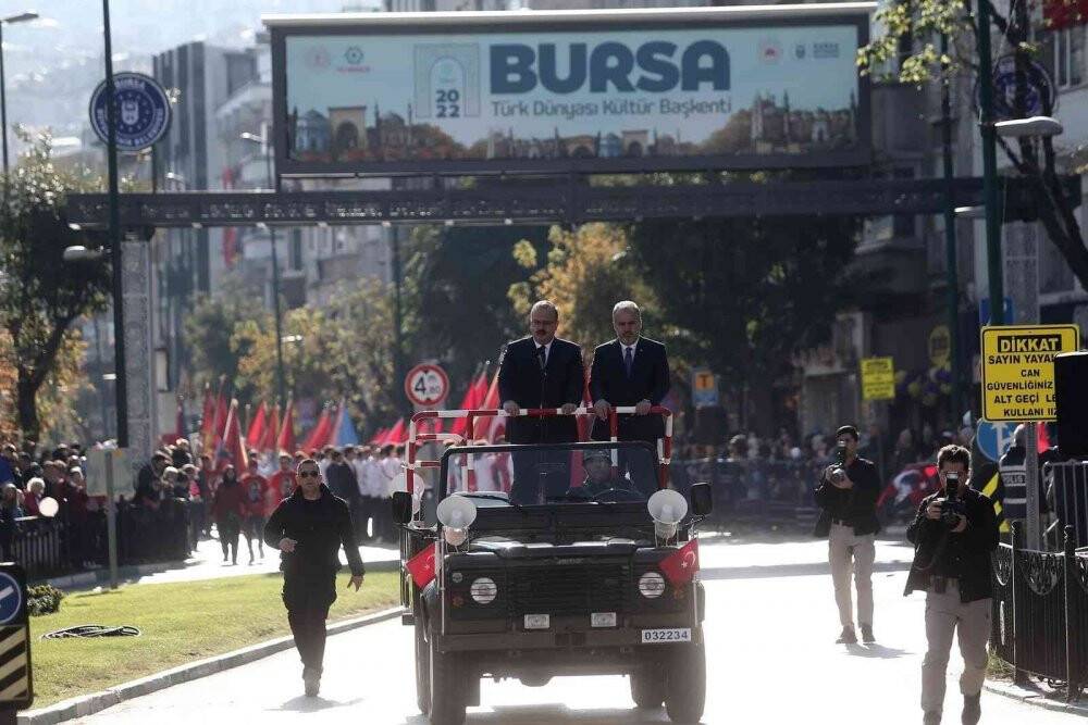 Bursa’da Cumhuriyet coşkusu