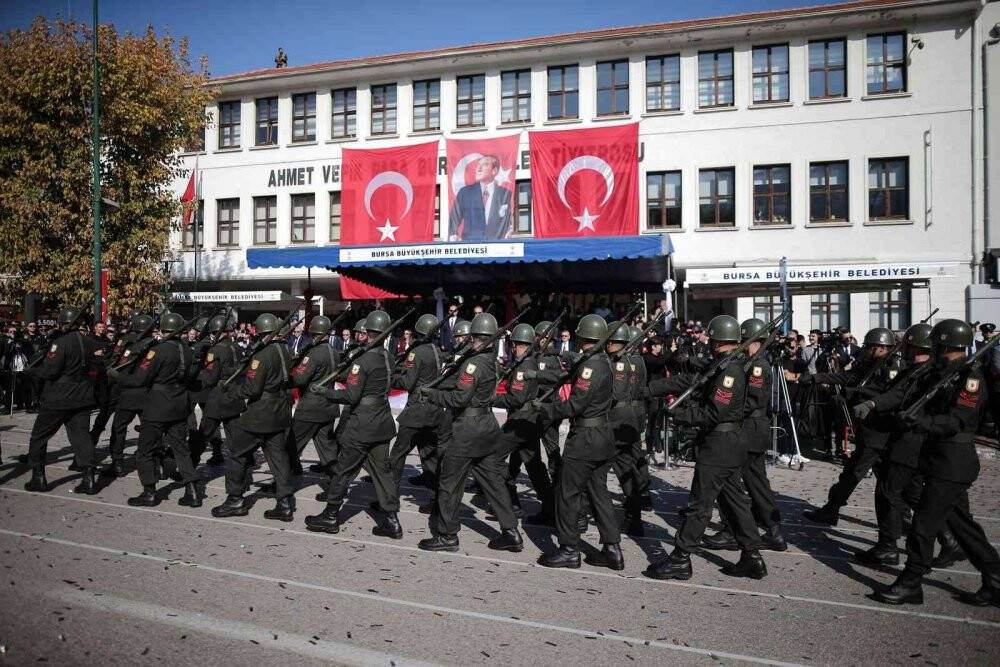 Bursa’da Cumhuriyet coşkusu