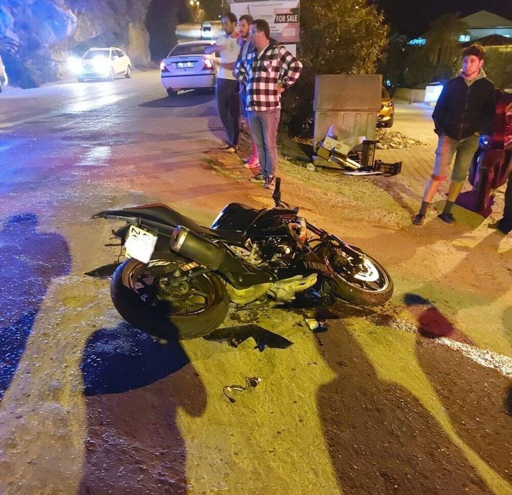 Fethiye’de motosiklet kazası: 1 ölü
