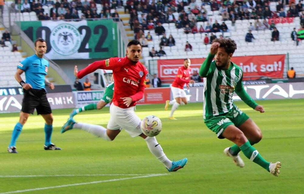 Spor Toto Süper Lig: Konyaspor:1 - Kasımpaşa: 1 (MAÇ SONUCU)