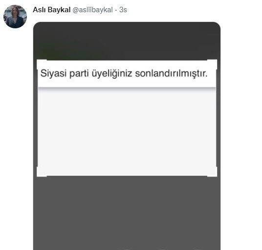 Deniz Baykal’ın kızı Aslı Baykal CHP’den istifa etti