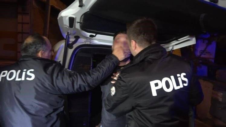 Suç makinesi 5 kilometre kovalamacanın ardından böyle yakalandı