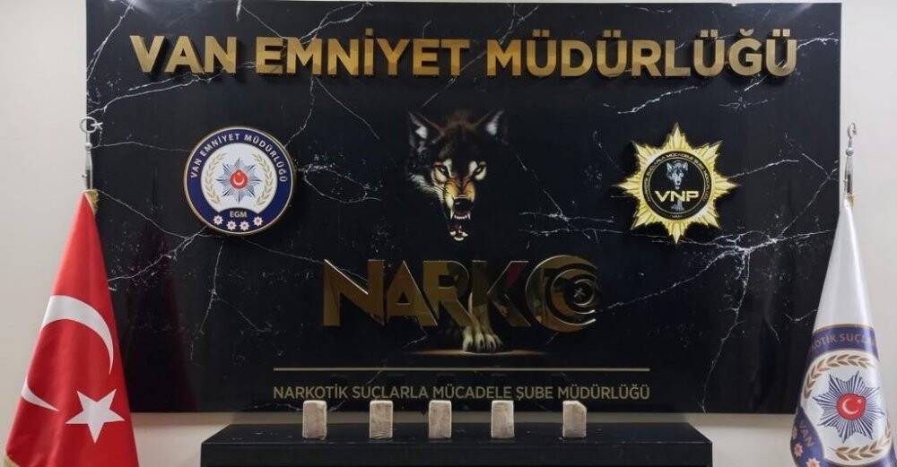 Van’da 31 kilogram uyuşturucu ele geçirildi