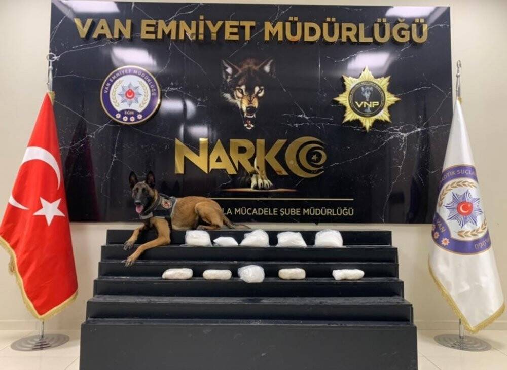 Van’da 31 kilogram uyuşturucu ele geçirildi