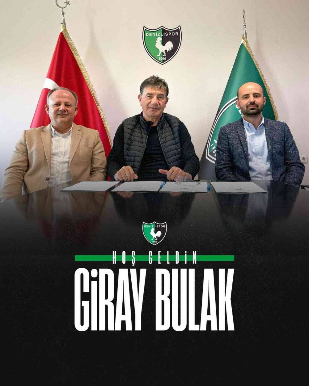 A. Denizlispor, Giray Bulak’a emanet