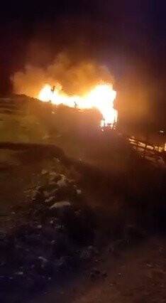 Yaylada yanan 8 kulübede kundaklama iddiası