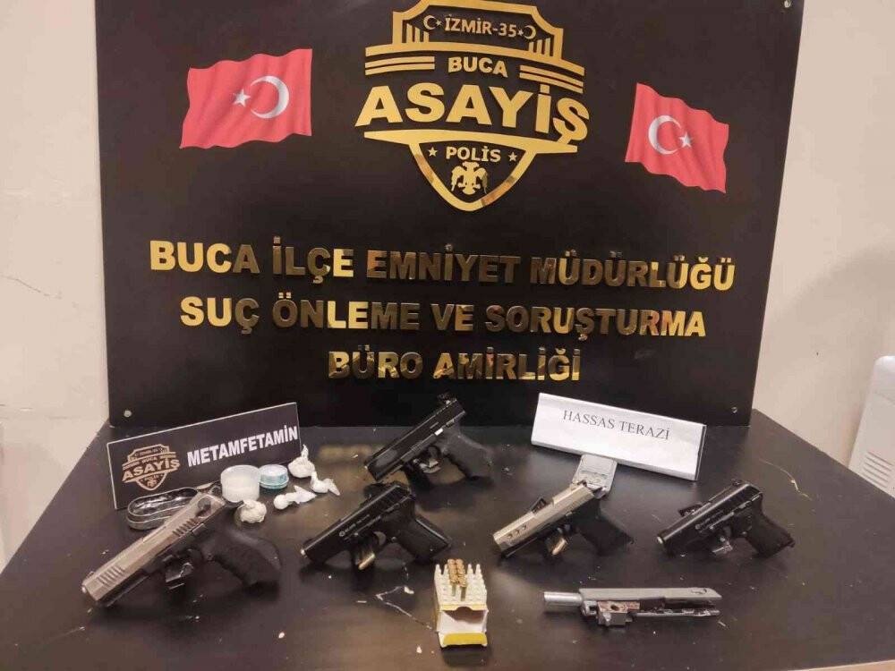 Zehir evine polis baskını