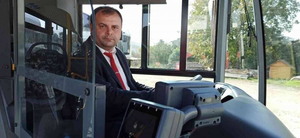 Otobüs şoförü hayat kurtardı