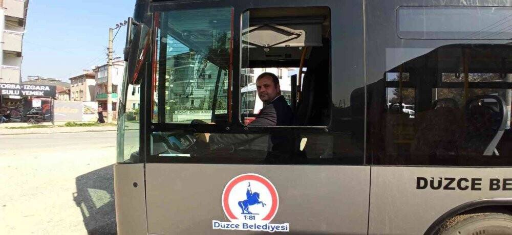 Otobüs şoförü hayat kurtardı