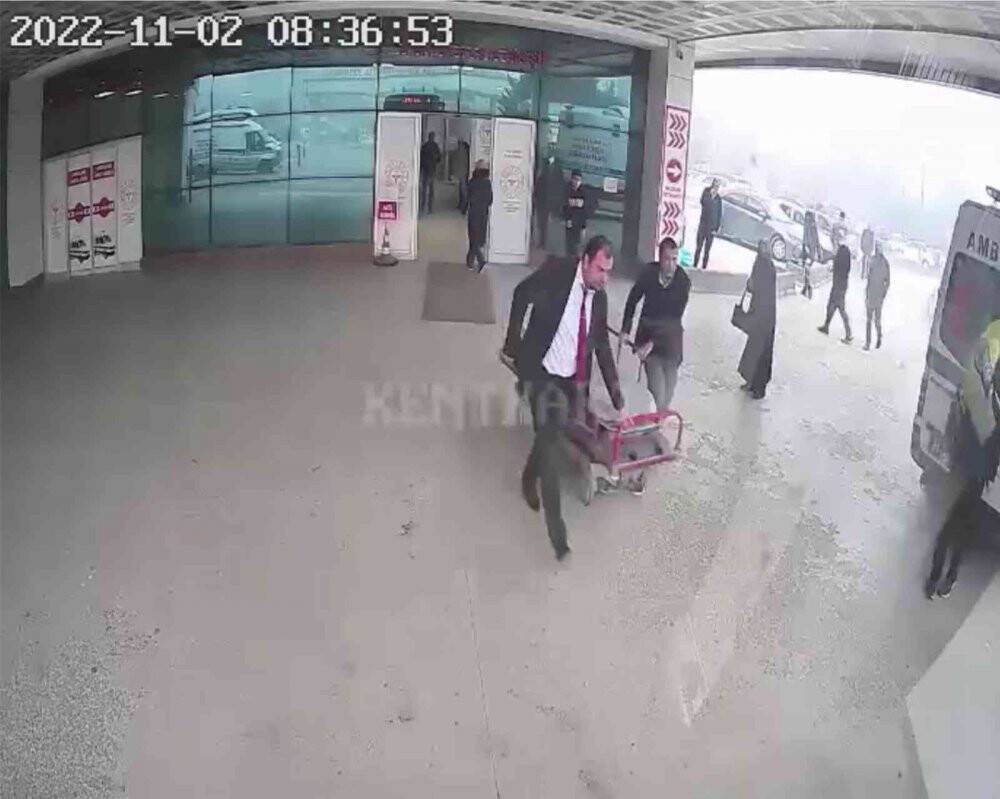 Otobüs şoförü hayat kurtardı