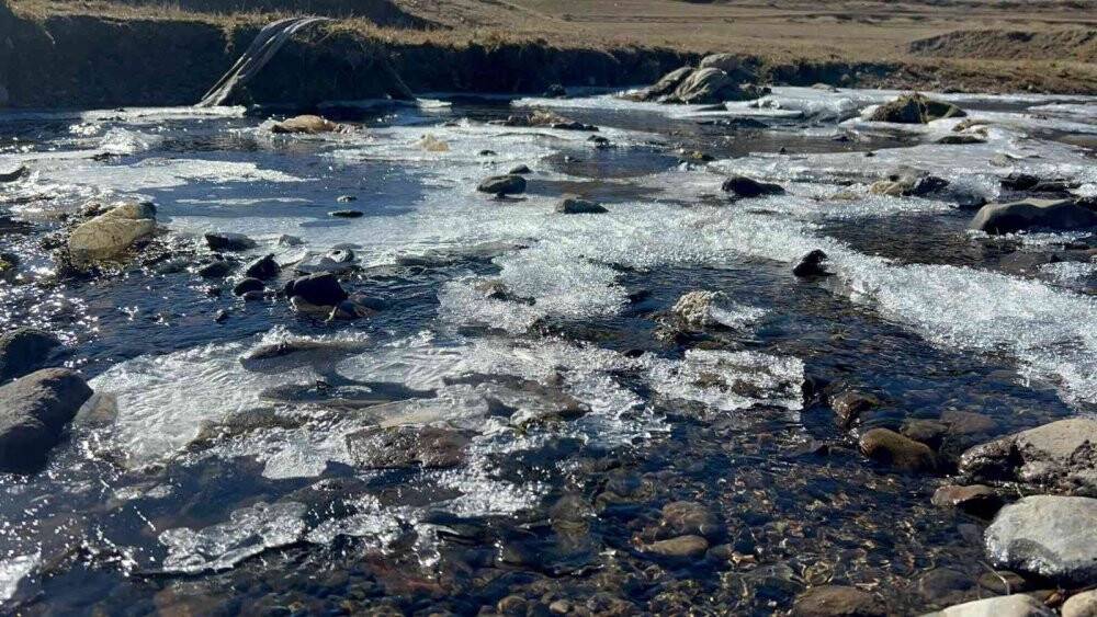 Sarıkamış buz kesti