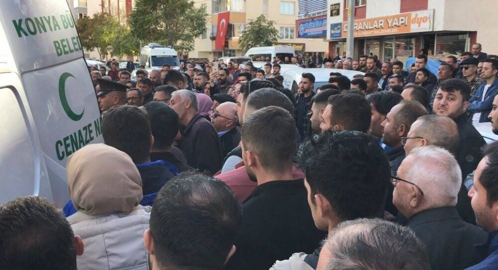 Şehit Piyade Uzman Çavuş Halil Yıldız Konya'da son yolculuğuna uğurlandı