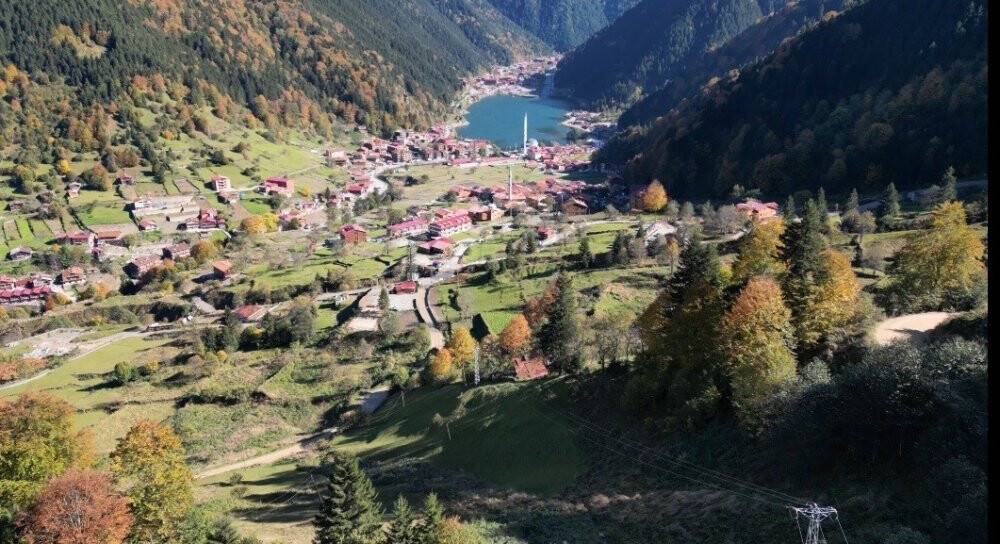 Uzungöl kışında çok güzel