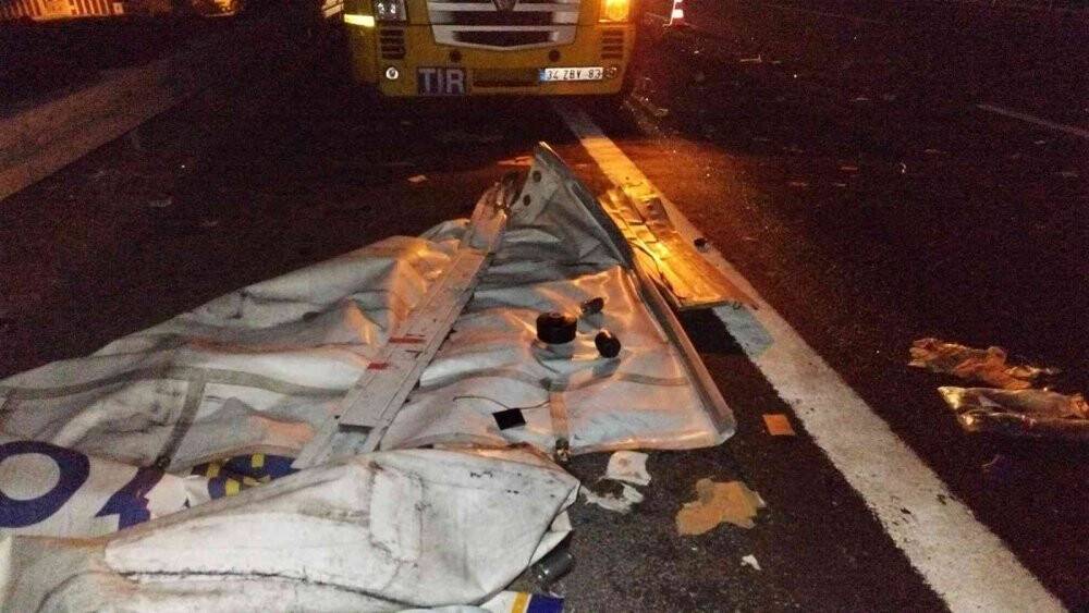 Otobanda feci ölüm