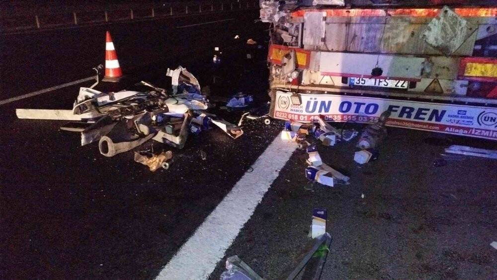 Otobanda feci ölüm