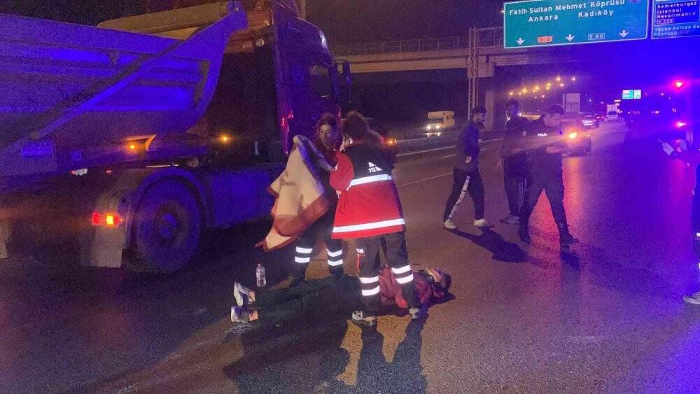 Şakalaşırken motosikletten düştüler: 2 kişi ağır yaralandı