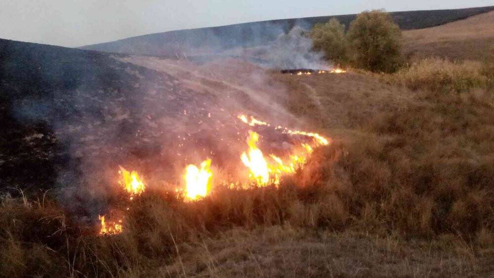 Tekirdağ’da 700 dönüm anız alevlere teslim oldu