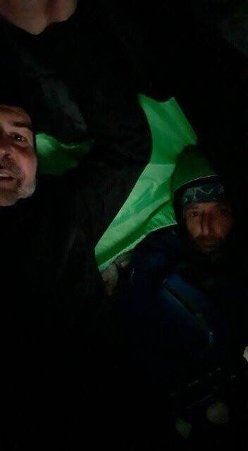 Uludağ’da mahsur kalan milli sporcu ve arkadaşı kurtarıldı