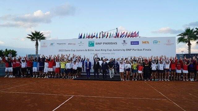 BNP Paribas Davis Cup Juniors-Billie Jean King Cup Juniors finallerinde kupalar sahiplerini buldu