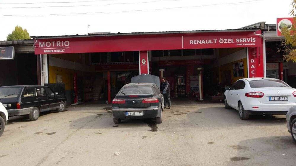 Oto sanayi sitesinde yoğun kış mesaisi