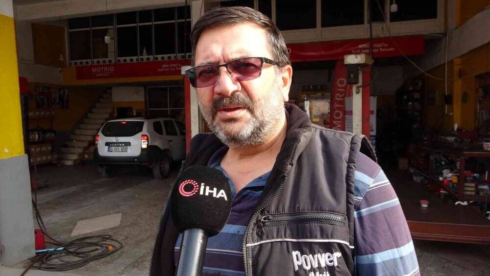 Oto sanayi sitesinde yoğun kış mesaisi