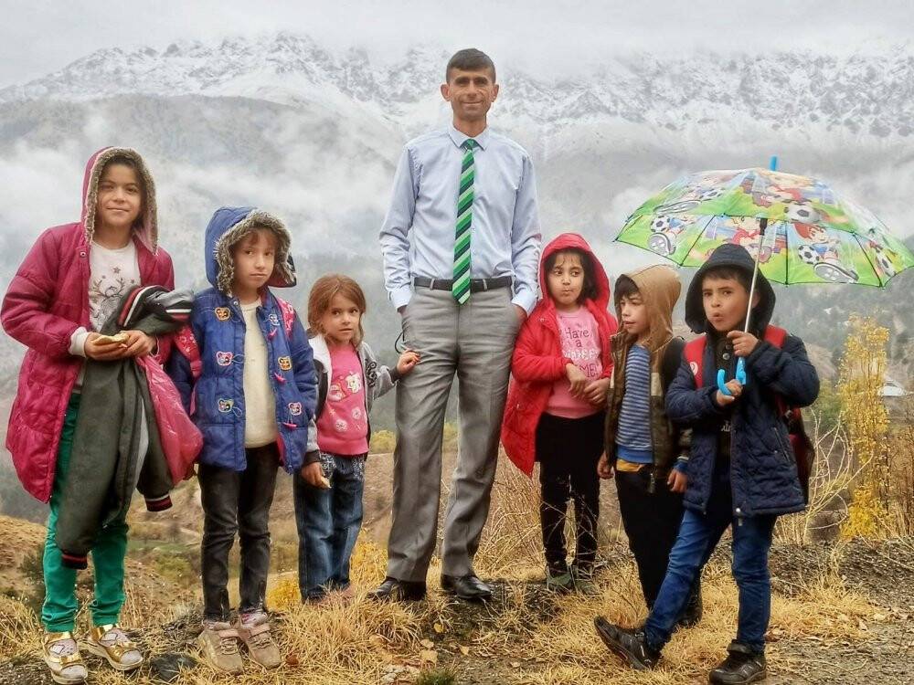 Berit Dağı’na ilk kar